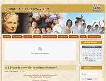 Tablet Screenshot of comunidad.montessoridecancun.com