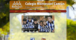 Desktop Screenshot of montessoridecancun.com